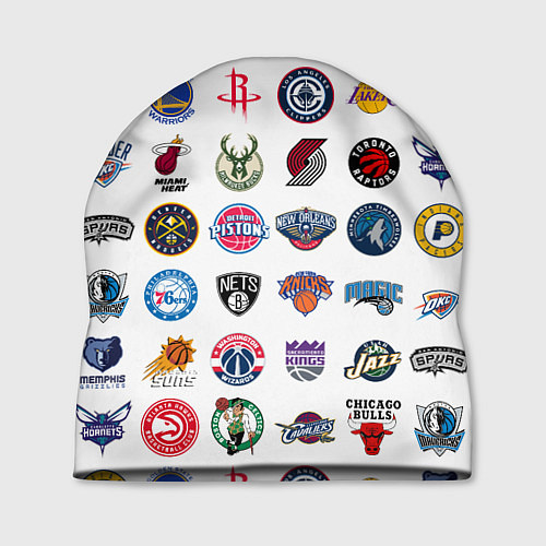 Шапка Команды НБА на белом фоне / 3D-принт – фото 1