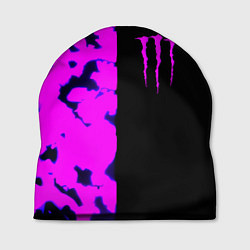 Шапка Monster energy neon camo, цвет: 3D-принт