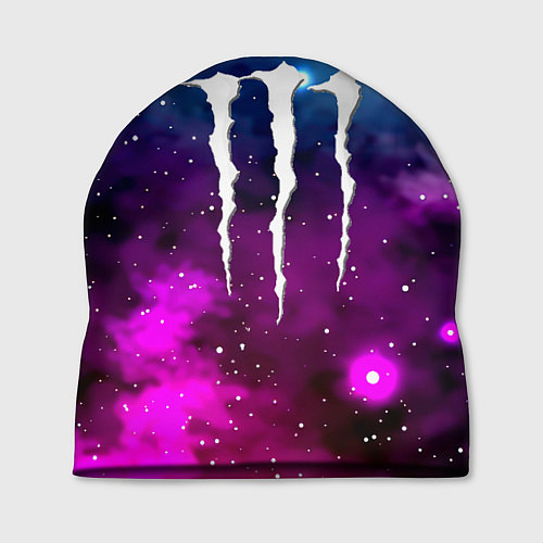 Шапка Monster energy neon space / 3D-принт – фото 1
