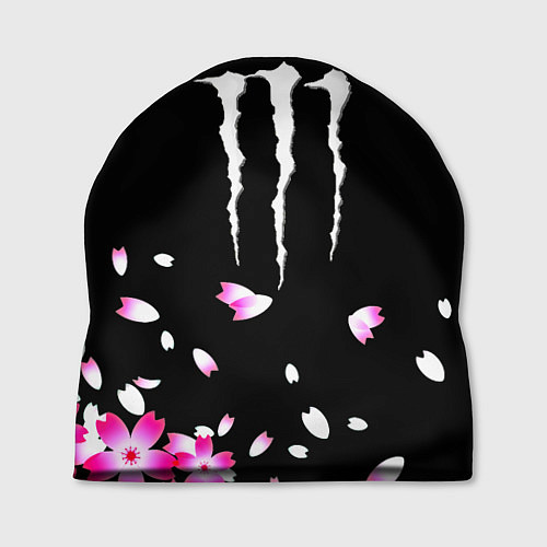 Шапка Monster energy sakura / 3D-принт – фото 1
