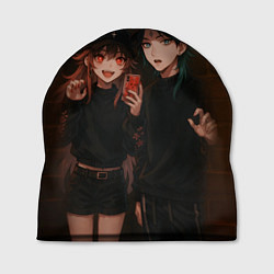 Шапка Ху Тао и Сяо пейринг, цвет: 3D-принт