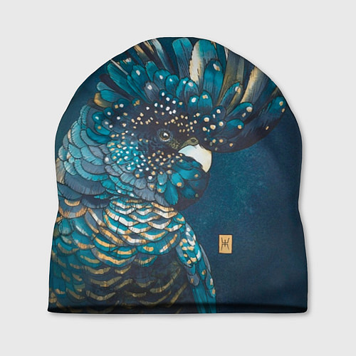 Шапка Попугай акварельный - big picture / 3D-принт – фото 1