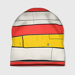 Шапка Красные полоски