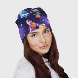 Шапка Among Us космос, цвет: 3D-принт — фото 2