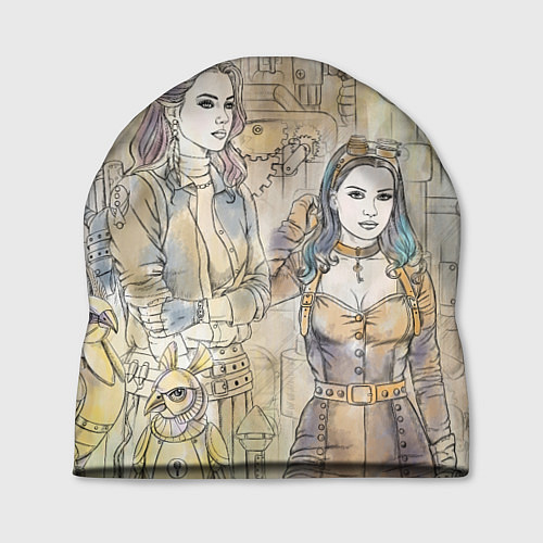 Шапка Девушки стимпанк / 3D-принт – фото 1