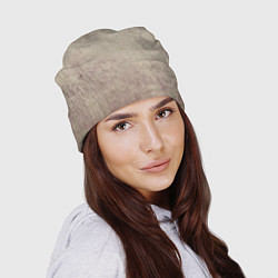 Шапка Абстракция - grey pink wall, цвет: 3D-принт — фото 2