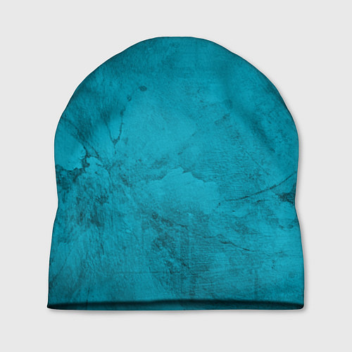 Шапка Абстракция - blue melancholy / 3D-принт – фото 1