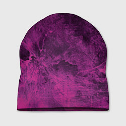 Шапка Абстракция - purple melancholy