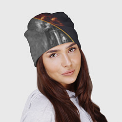 Шапка Темный рыцарь в унынье, цвет: 3D-принт — фото 2