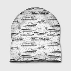 Шапка Корюшка и водный транспорт, цвет: 3D-принт