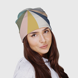 Шапка Черное солнце красная луна, цвет: 3D-принт — фото 2