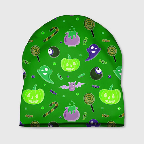 Шапка Halloween green / 3D-принт – фото 1