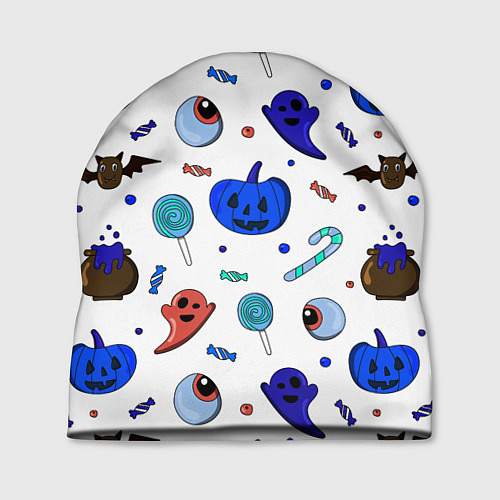 Шапка Halloween white / 3D-принт – фото 1