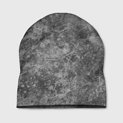 Шапка Абстракция - grey polished chip, цвет: 3D-принт