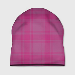 Шапка Checkered pink
