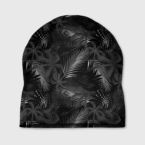 Шапка Palm black and white / 3D-принт – фото 1