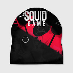 Шапка Игра в кальмара маски распорядителя и стражников