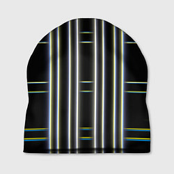 Шапка Neon yellow blue white