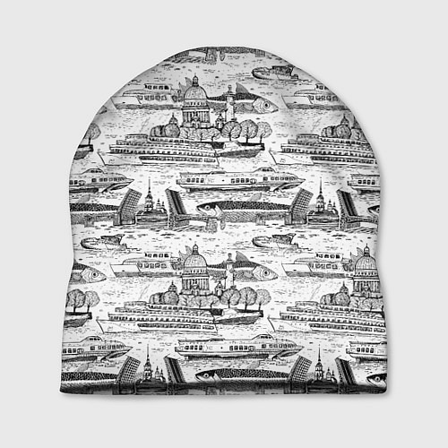 Шапка Корюшка пошла по Неве / 3D-принт – фото 1