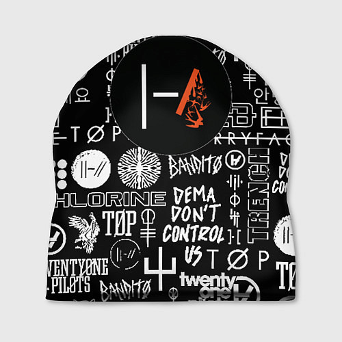 Шапка Twenty one pilots rock logo / 3D-принт – фото 1