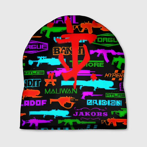 Шапка Doom шутер паттерн / 3D-принт – фото 1