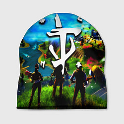 Шапка Fortnite x doom logo