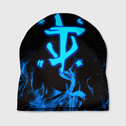 Шапка Дум огонь лого