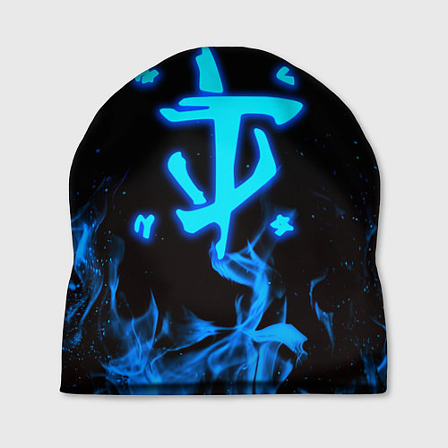 Шапка Дум огонь лого / 3D-принт – фото 1
