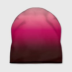 Шапка Градиент transcendent pink омбре