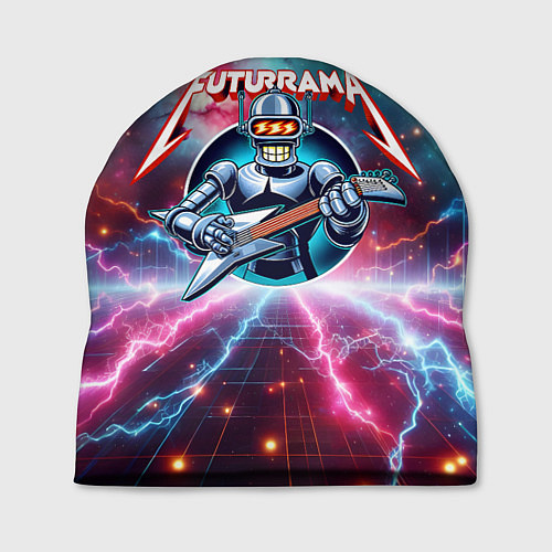 Шапка Гитарист Бендер рок группы Футурама / 3D-принт – фото 1