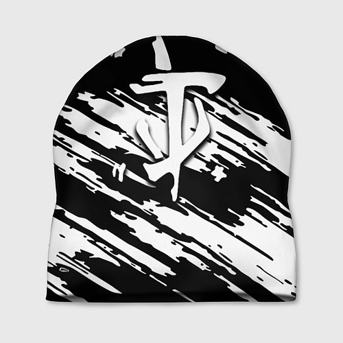 Шапка Doom краски полосы / 3D-принт – фото 1