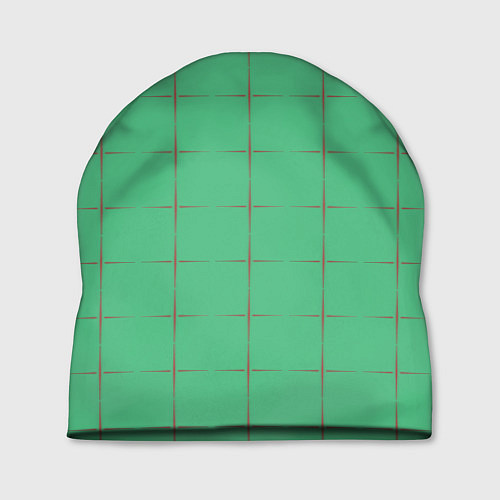Шапка Color green stripes / 3D-принт – фото 1