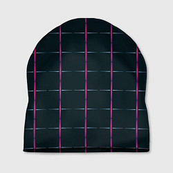 Шапка Color black stripes