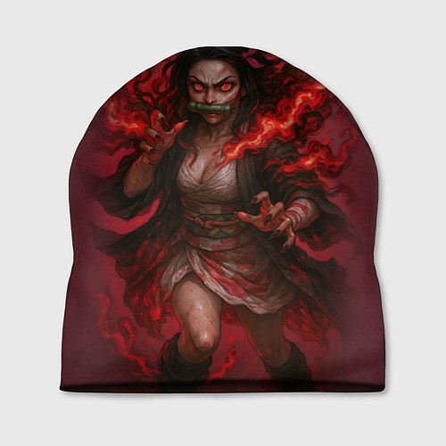 Шапка Незуко Камадо реализм / 3D-принт – фото 1