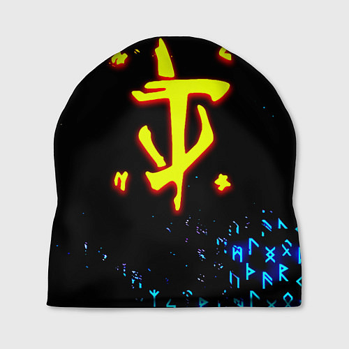Шапка Doom огненные символы / 3D-принт – фото 1