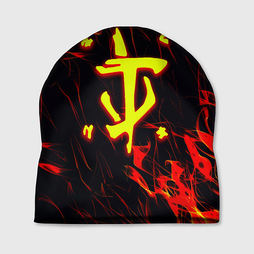Шапка Doom огненные искры / 3D-принт – фото 1