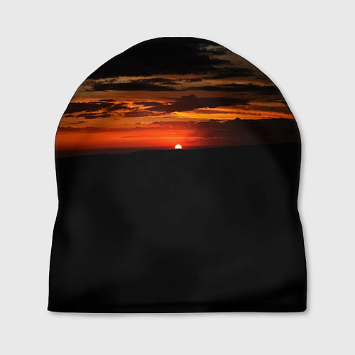 Шапка Закат на плато / 3D-принт – фото 1