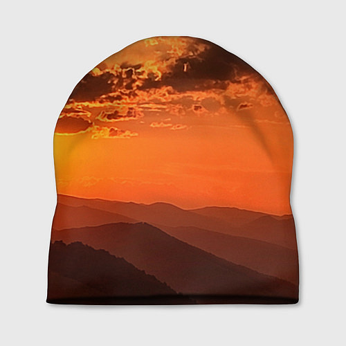 Шапка Закат на перевале актопрак / 3D-принт – фото 1