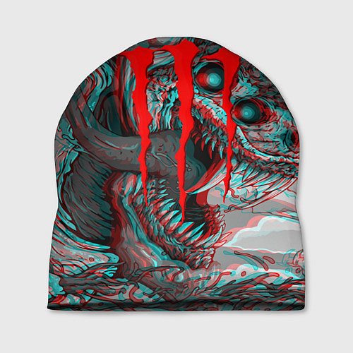 Шапка Monster energy glitch / 3D-принт – фото 1