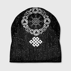 Шапка Шлем ужаса агисхьяльм в кельтском узле, цвет: 3D-принт