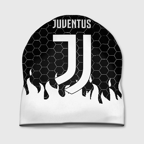 Шапка Juventus соты огонь / 3D-принт – фото 1