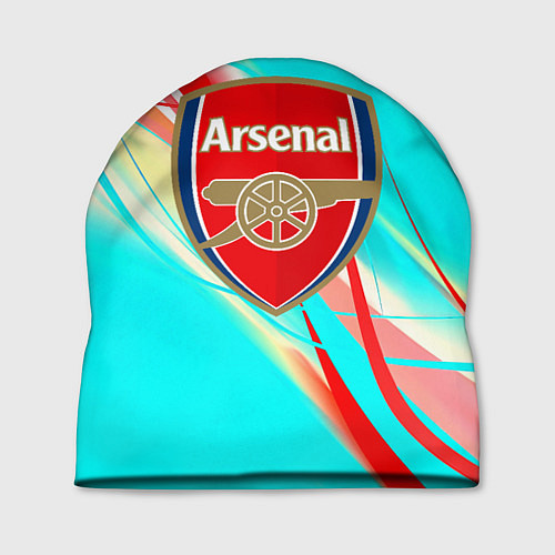 Шапка Arsenal stripes / 3D-принт – фото 1