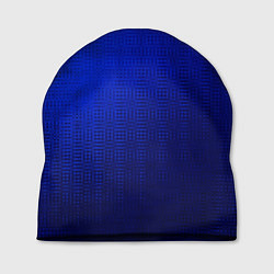 Шапка Синий с затемнением текстура, цвет: 3D-принт