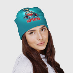 Шапка Bender superman - collaboration, цвет: 3D-принт — фото 2