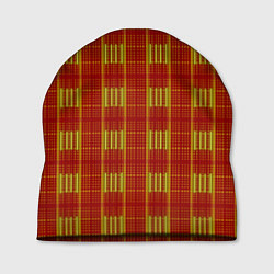 Шапка Color neon orange stripes, цвет: 3D-принт