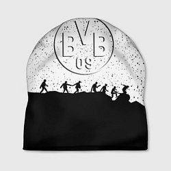 Шапка Borussia спорт лого люди, цвет: 3D-принт