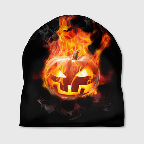 Шапка Горящая тыква джек / 3D-принт – фото 1