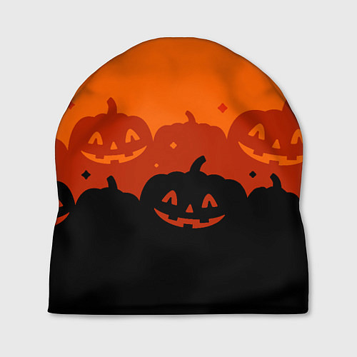 Шапка Хэллоуин счастливые тыквы / 3D-принт – фото 1