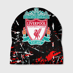 Шапка Liverpool штрихи красок