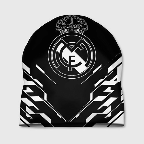 Шапка Real Madrid полосы геомтерия / 3D-принт – фото 1